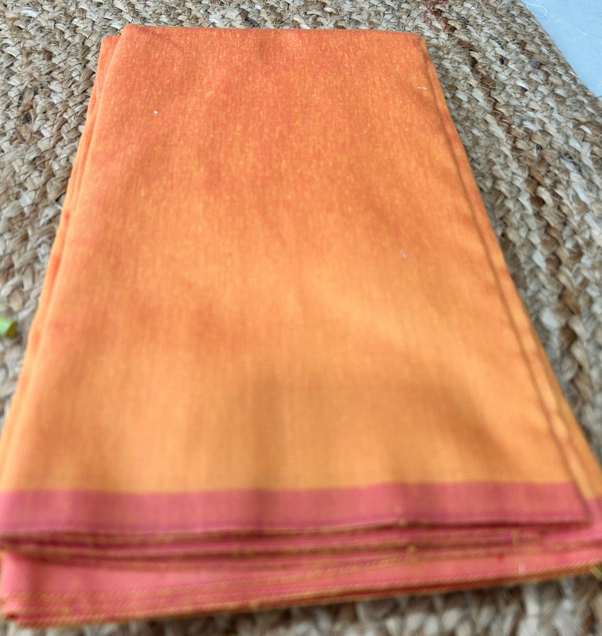 Mango Yellow 2 Cotton Silk  Banarasi 3-Piece Suit Material