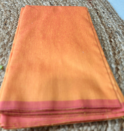 Mango Yellow 2 Cotton Silk  Banarasi 3-Piece Suit Material
